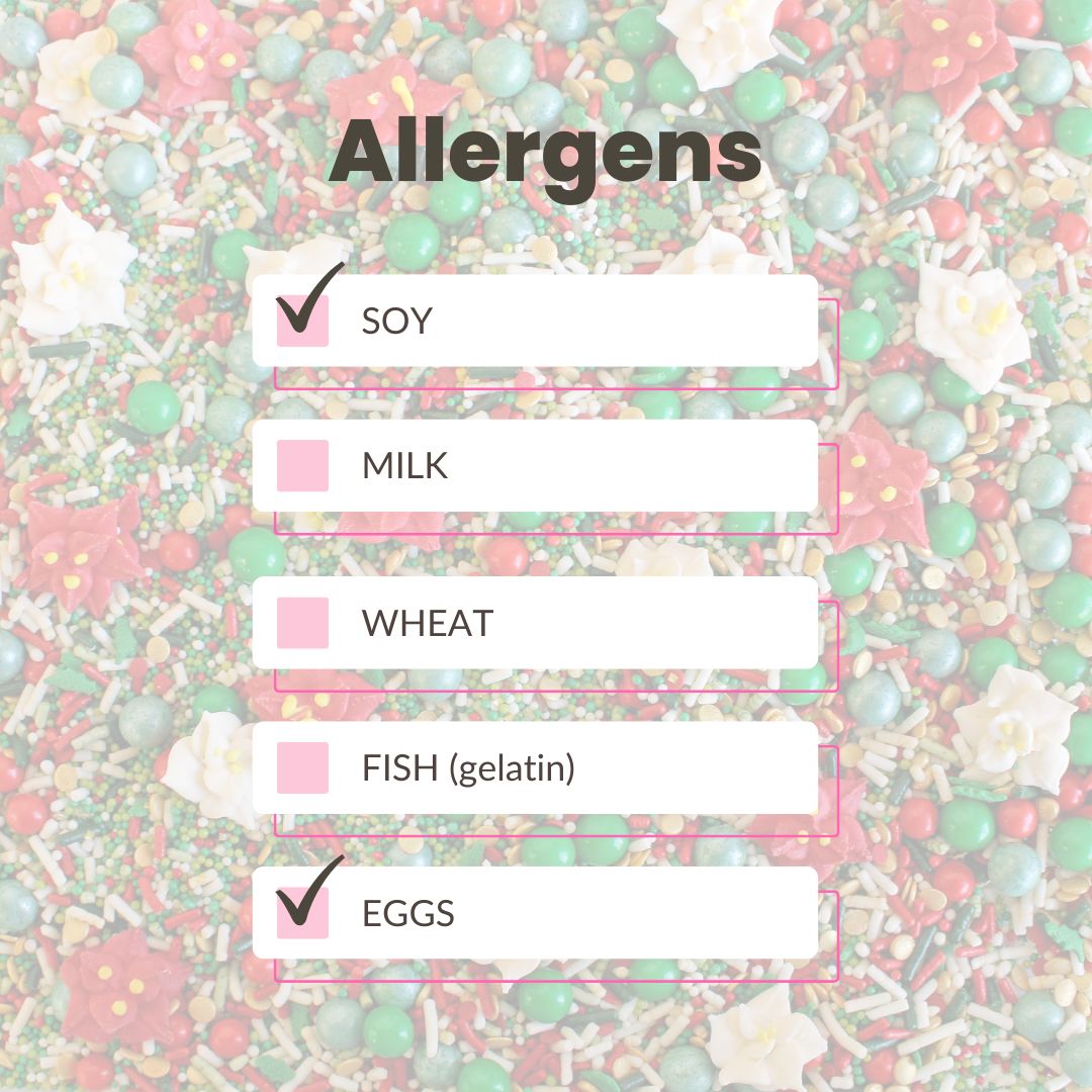 Vintage Christmas Sprinkle Mix