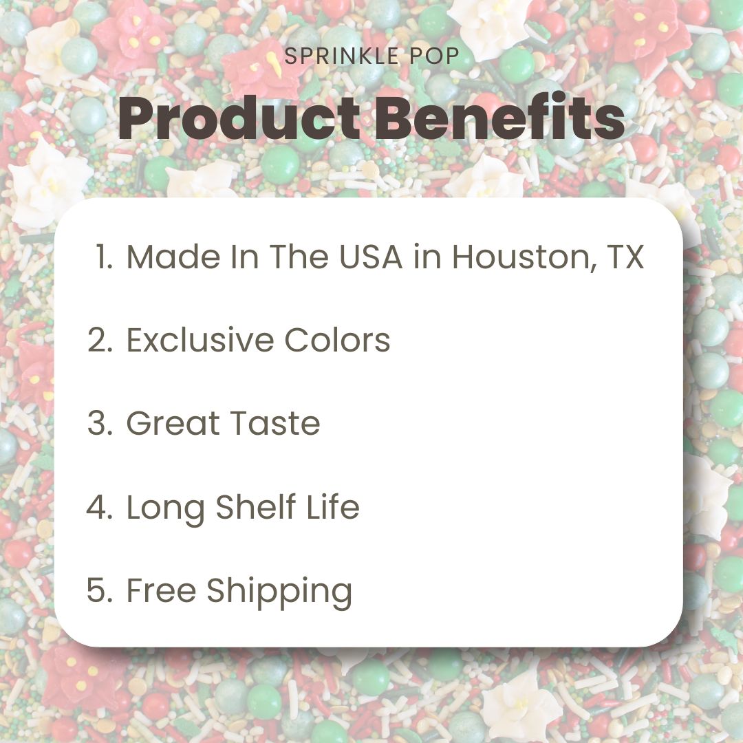 Vintage Christmas Sprinkle Mix