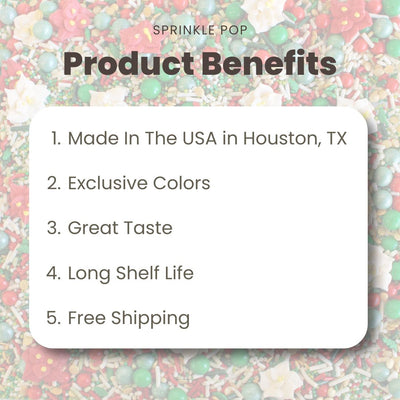 Vintage Christmas Sprinkle Mix