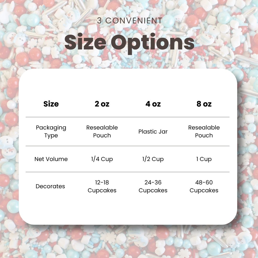 Oh Snow Cute Sprinkle Mix