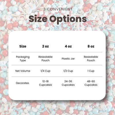 Oh Snow Cute Sprinkle Mix