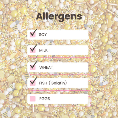 Honey Bee Sprinkle Mix