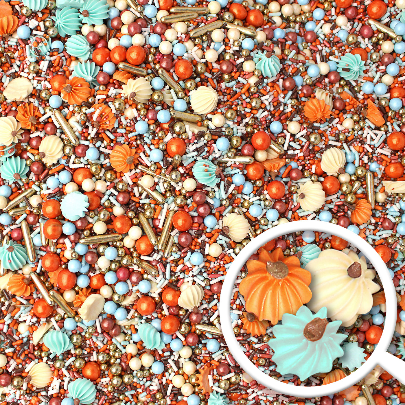 Pumpkin Carriage Sprinkle Mix