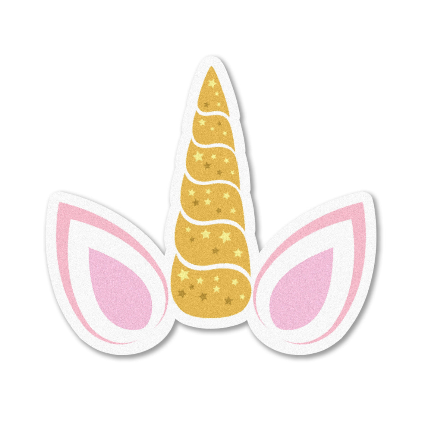 Pink unicorn horn-shaped edible cupcake toppers, perfect for adding a magical touch to birthday cakes, cupcakes, and other desserts.