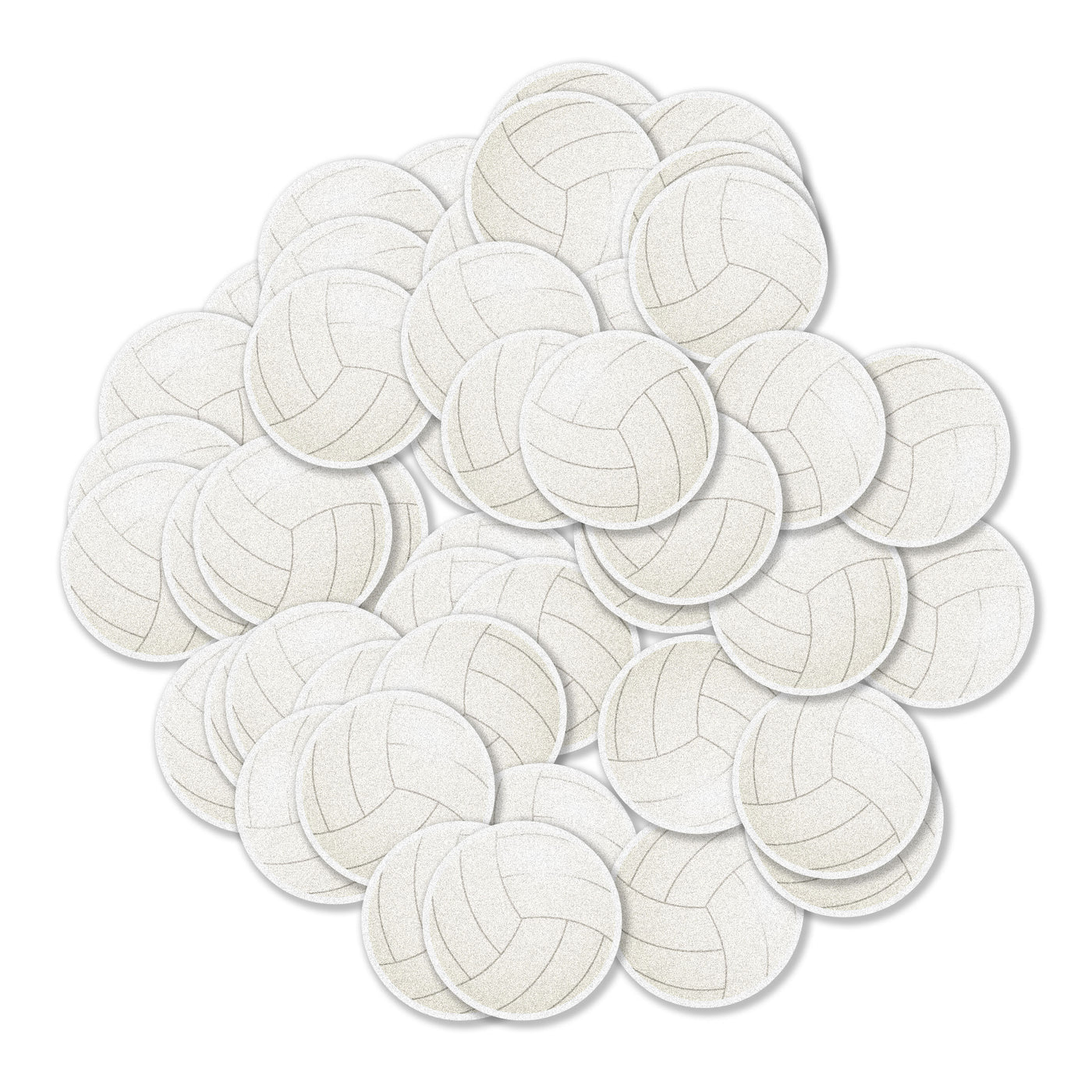 Volleyball Wafer Sprinkles