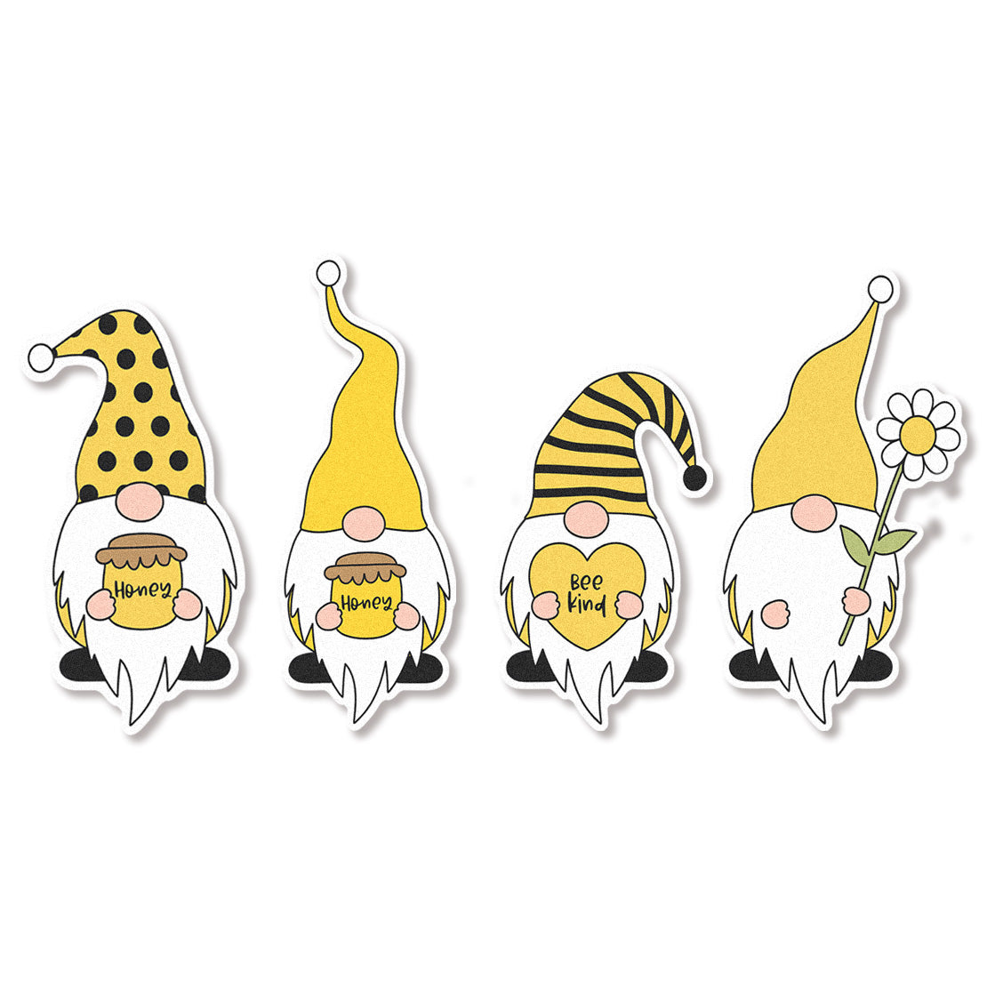Bees & Gnomes Edible Cupcake Toppers