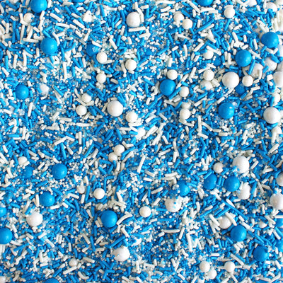 Blue & White Sporty Sprinkles
