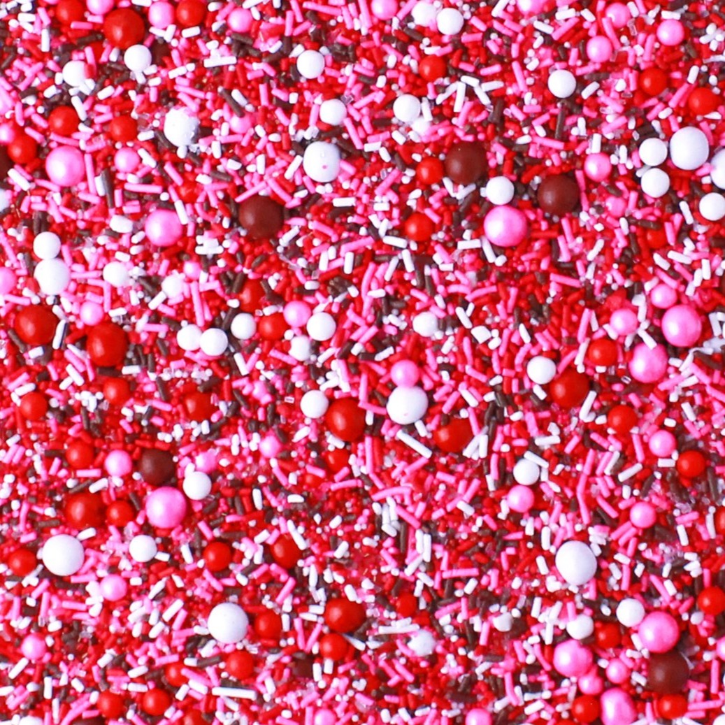 Chocolate Covered Strawberry Sprinkle Mix