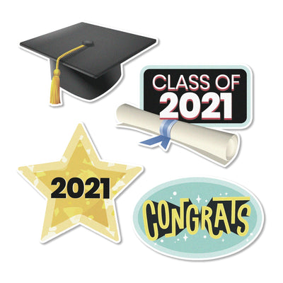 Graduation Edible Cupcake Toppers
