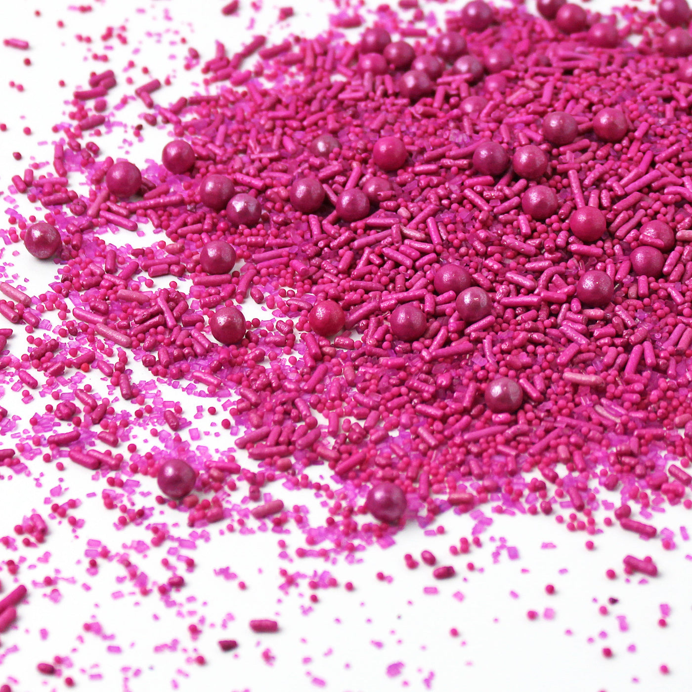 Solid Fuchsia Sprinkle Mix