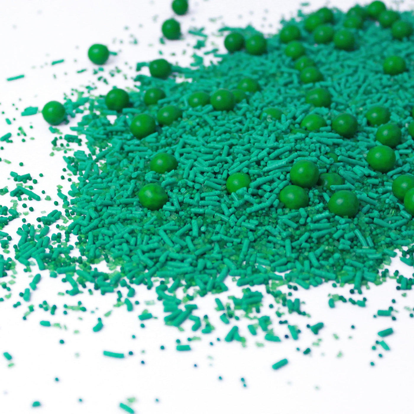 Solid Green Sprinkle Mix