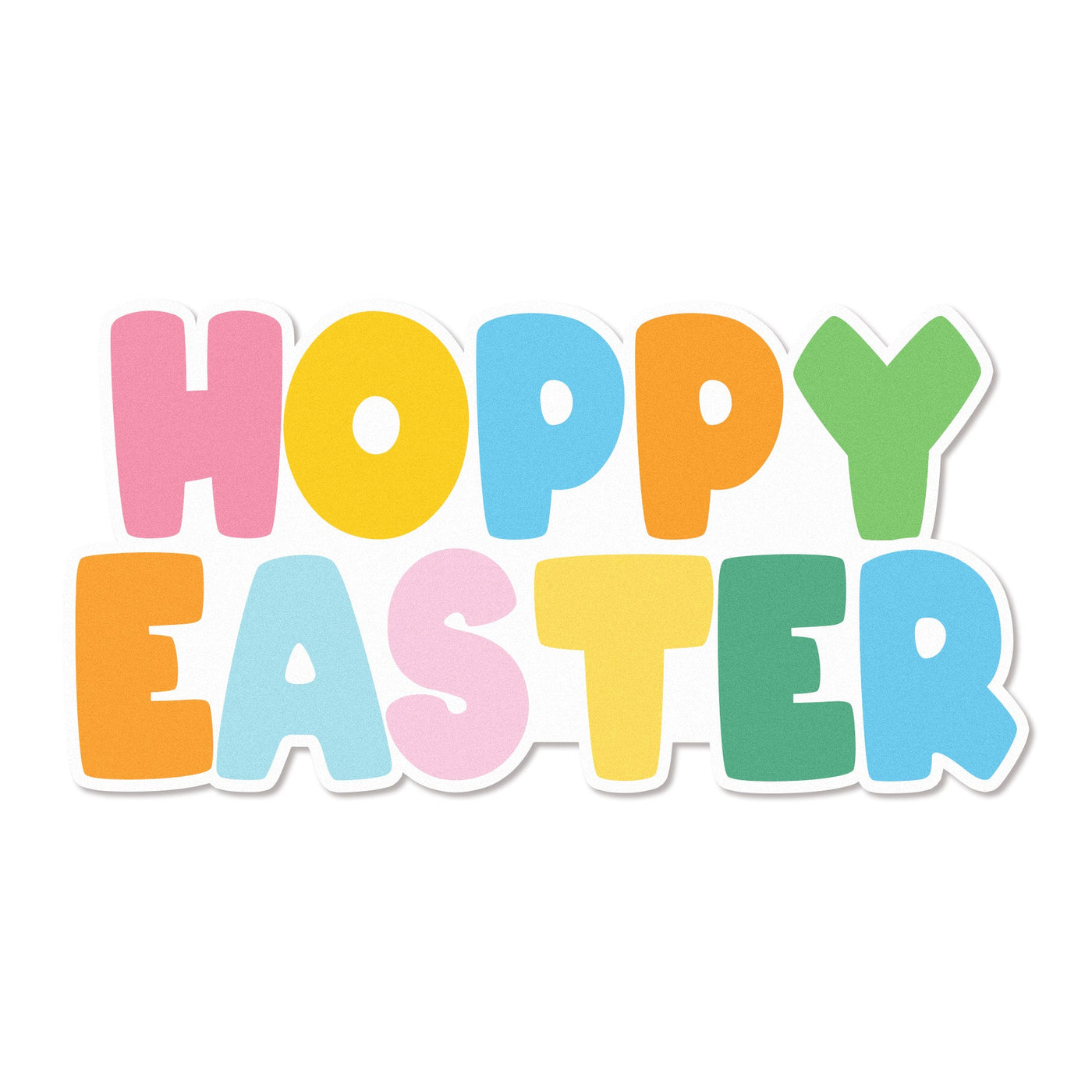 Hoppy Easter Edible Cupcake Toppers