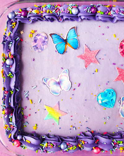 Sour Edible Cupcake Toppers