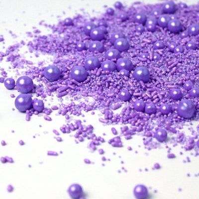 Solid Lavender Sprinkle Mix