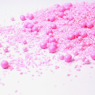 Solid Light Pink Sprinkle Mix
