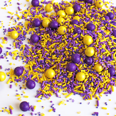 Purple & Yellow Sporty Sprinkles