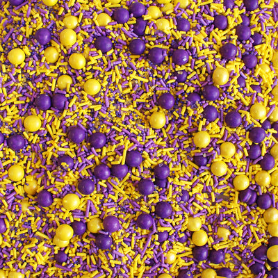 Purple & Yellow Sporty Sprinkles