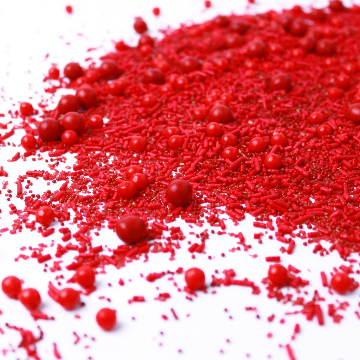 Solid Red Sprinkle Mix
