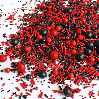 Red & Black Sporty Sprinkles