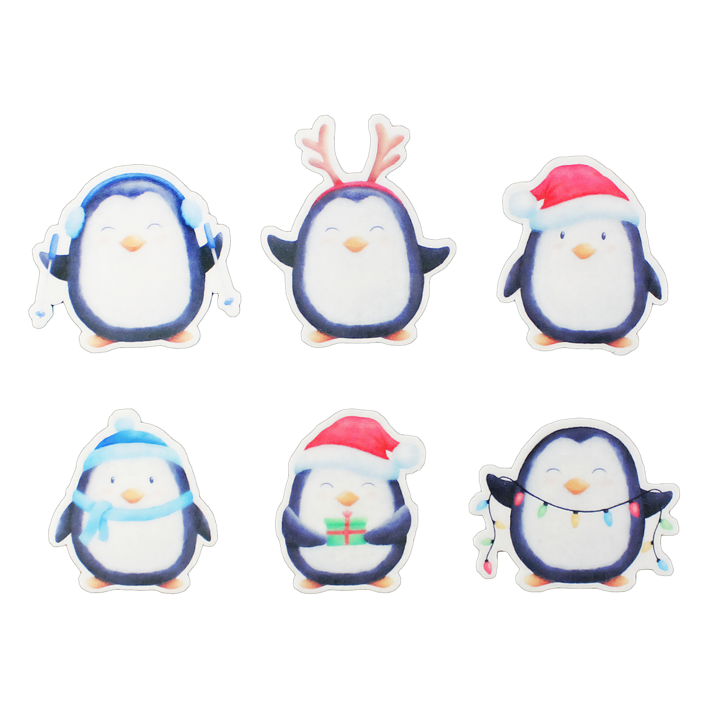 Penguin Edible Cupcake Toppers
